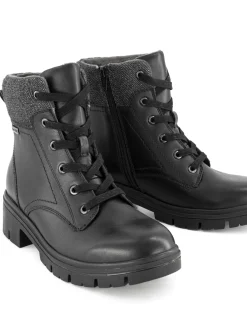 Damen Medicus Leder Komfort Schnürboots