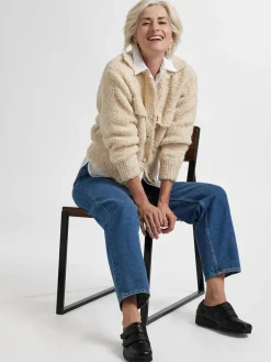 Damen Medicus Leder Komfort Slipper