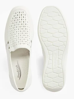 Damen Medicus Leder Komfort Slipper