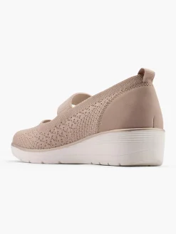 Damen Easy Street Leder Komfort Slipper