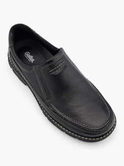 Herren Gallus Leder Komfort Slipper