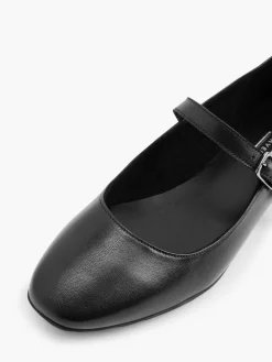 Damen 5th Avenue Leder Mary Jane Ballerina