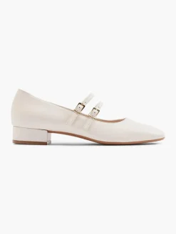 Damen 5th Avenue Leder Mary Jane Ballerina