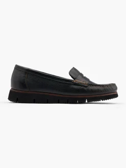 Damen 5th Avenue Leder Mokassin
