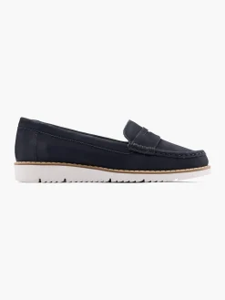 Damen 5th Avenue Leder Mokassin