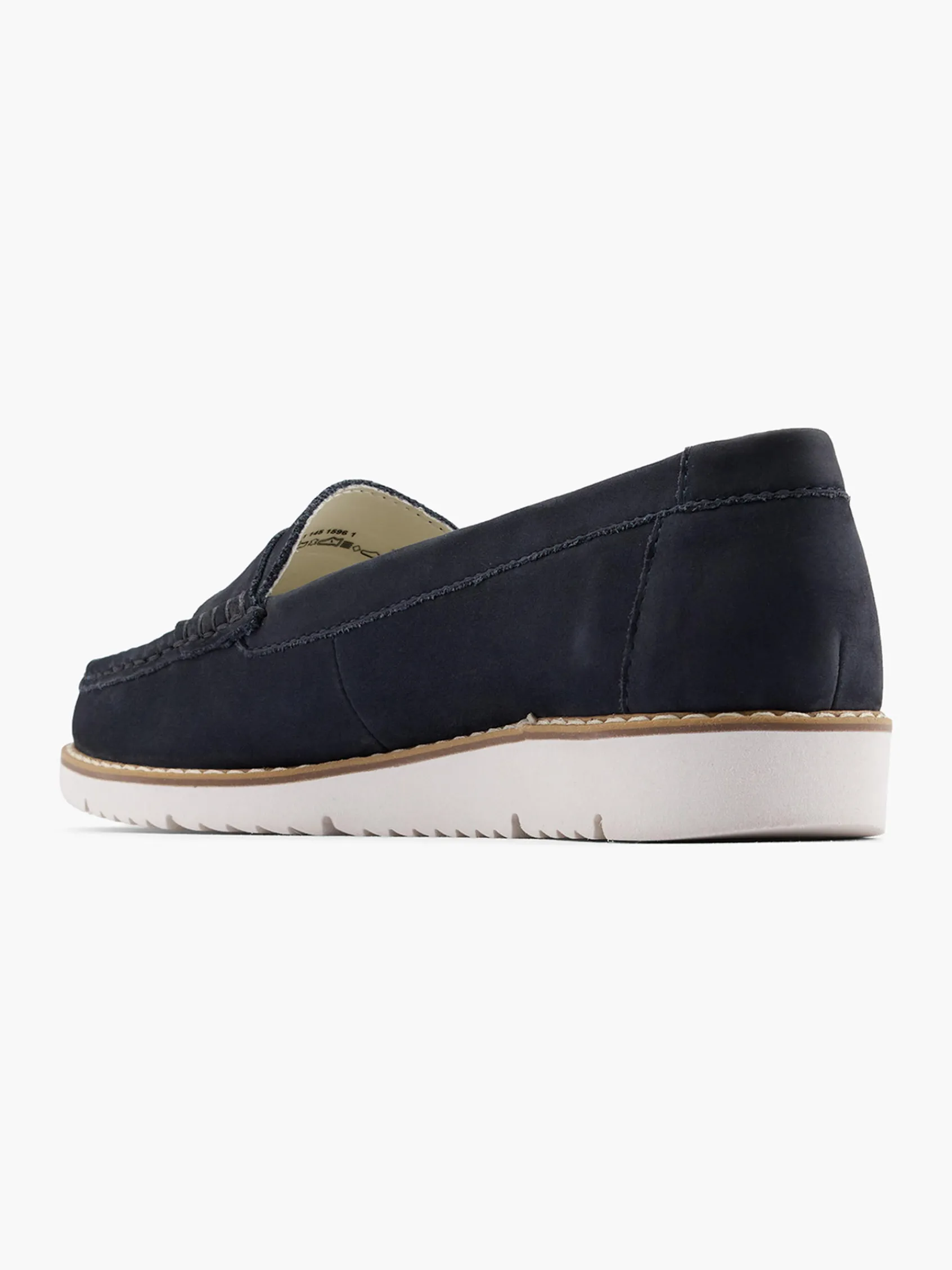 Damen 5th Avenue Leder Mokassin