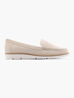 Damen 5th Avenue Leder Mokassin
