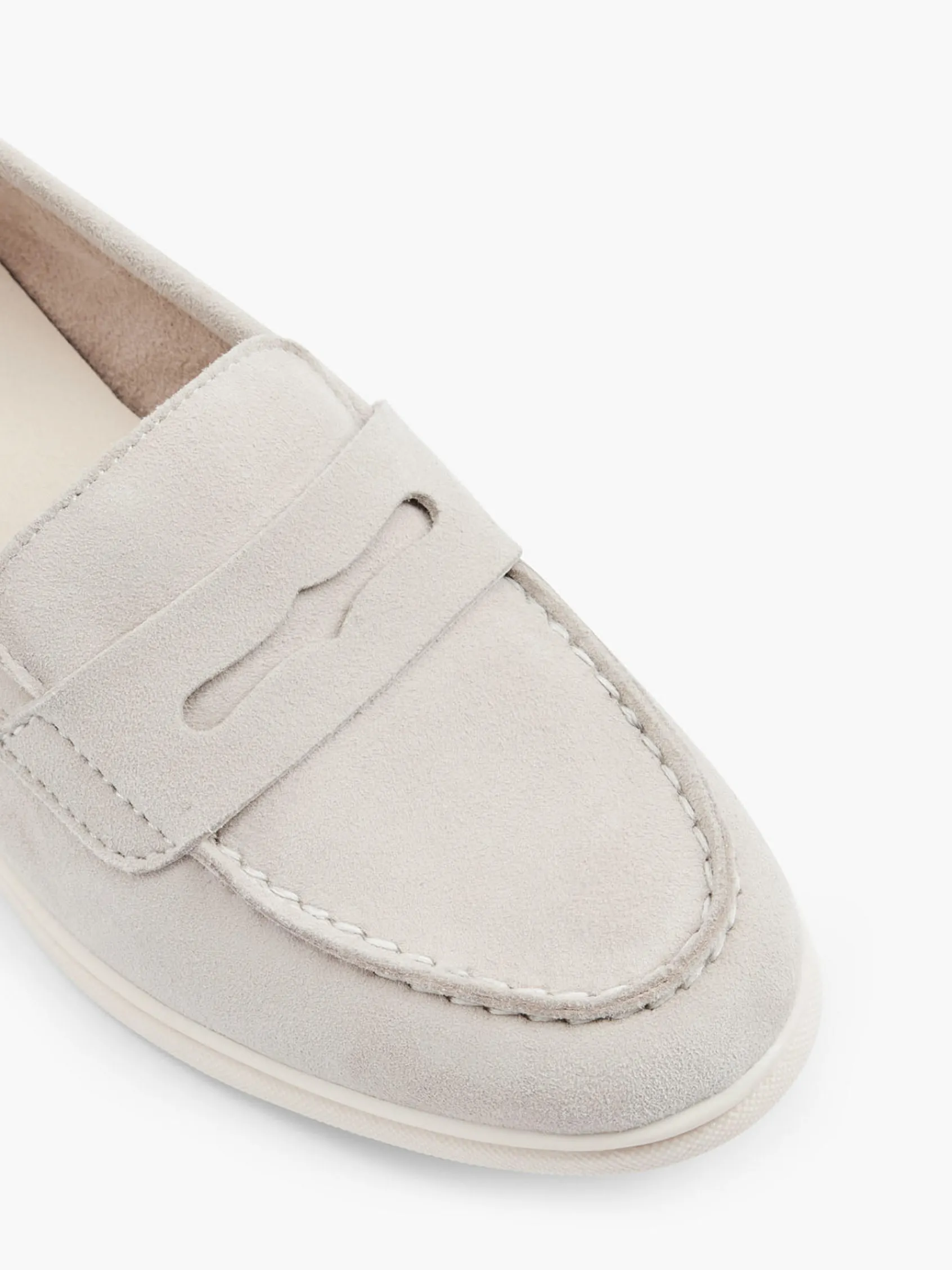Damen 5th Avenue Leder Mokassin