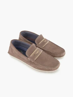 Herren AM SHOE Leder Mokassin