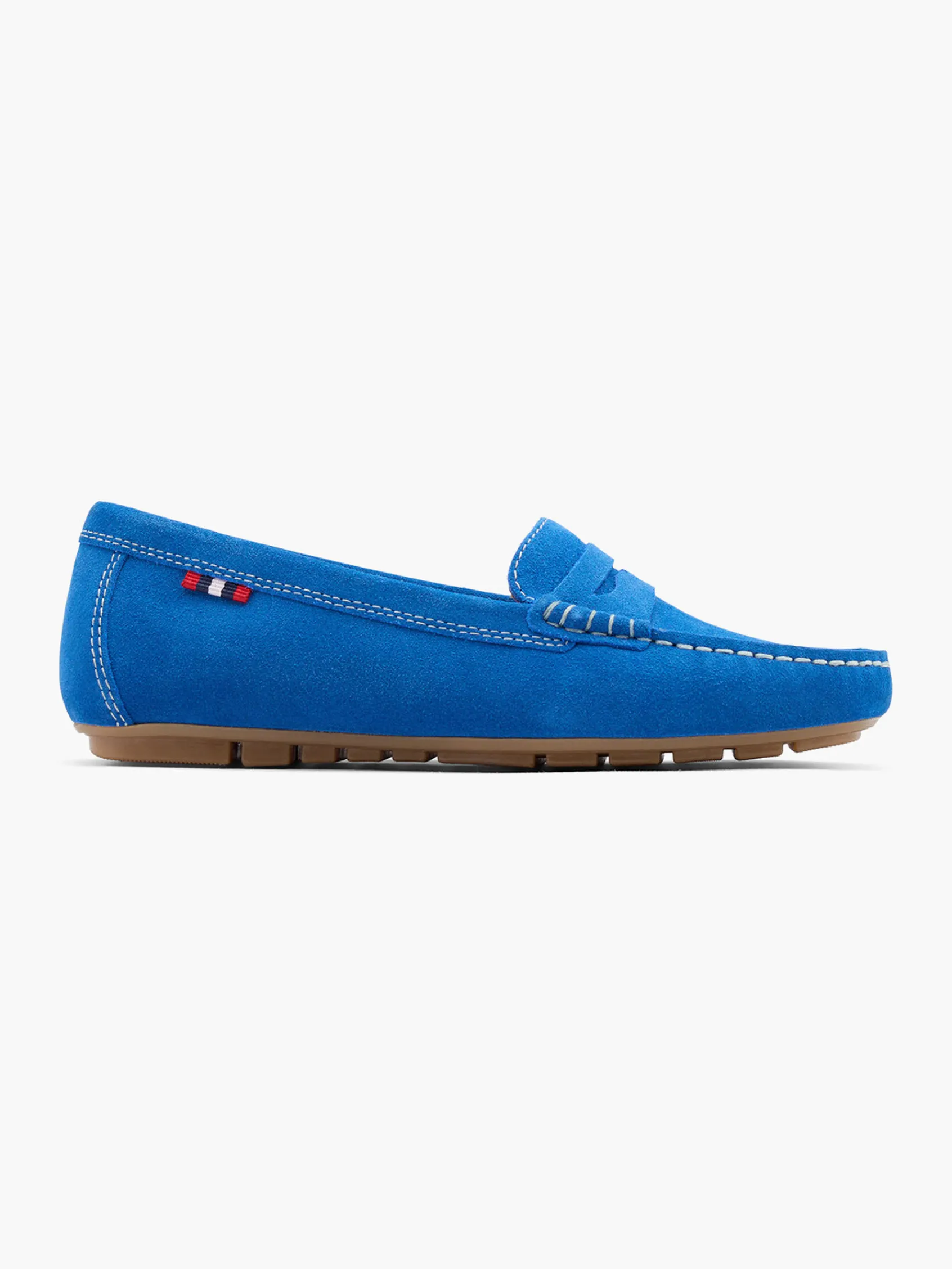 Damen 5th Avenue Leder Mokassin