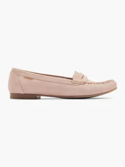 Damen 5th Avenue Leder Mokkasin