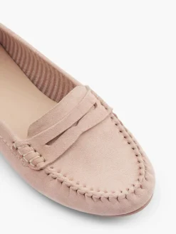 Damen 5th Avenue Leder Mokkasin