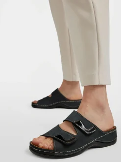 Damen Romika Leder Pantolette