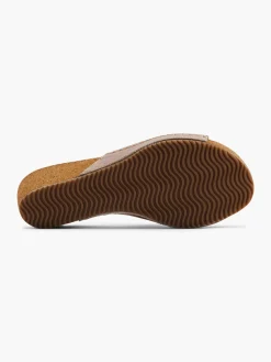 Damen 5th Avenue Leder Pantolette