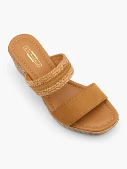 Damen 5th Avenue Leder Pantolette