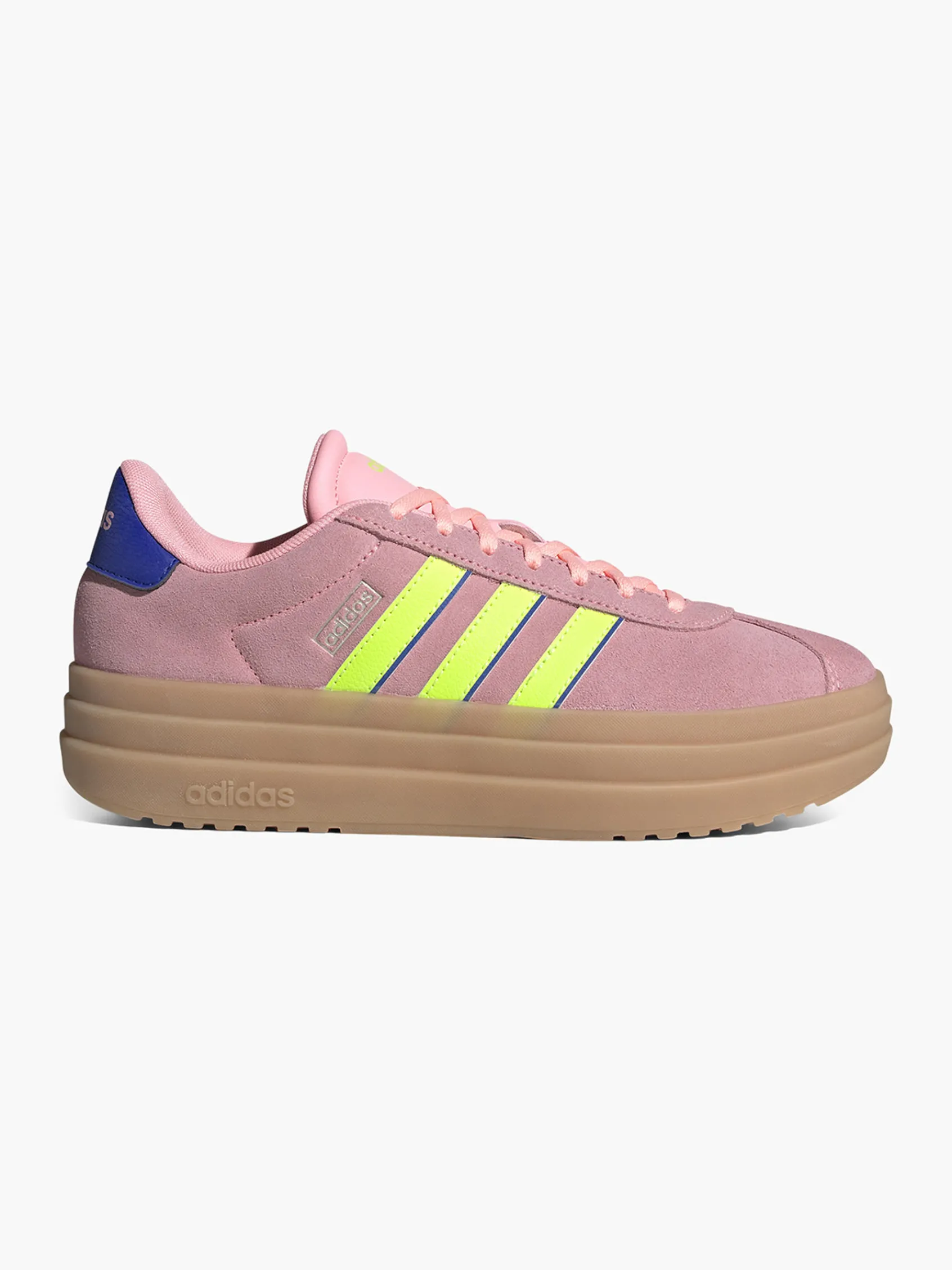 Damen adidas Leder Platform Sneaker VL COURT BOLD