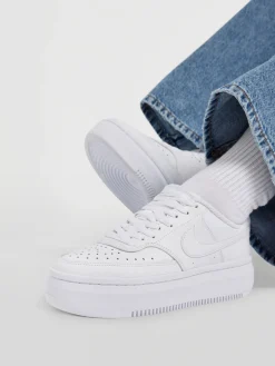 Damen Nike Leder Platform Sneaker W COURT VISION ALTA LTR