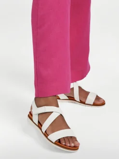 Damen 5th Avenue Leder Sandale