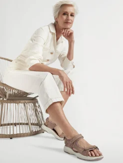 Damen Romika Leder Sandale
