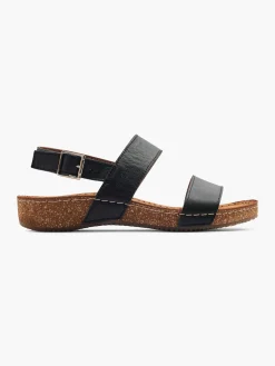 Damen 5th Avenue Leder Sandale