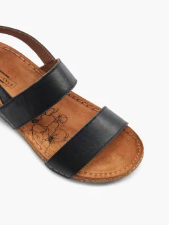 Damen 5th Avenue Leder Sandale