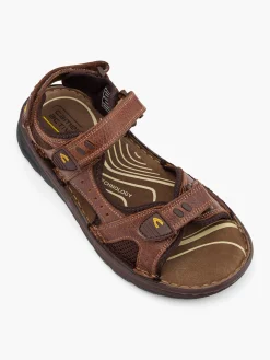 Herren Camel Active Leder Sandale