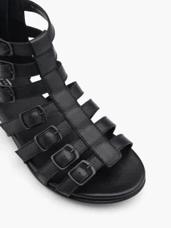 Damen 5th Avenue Leder Sandale