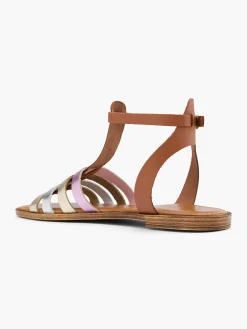 Damen 5th Avenue Leder Sandale