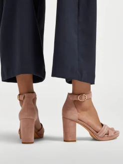 Damen 5th Avenue Leder Sandalette
