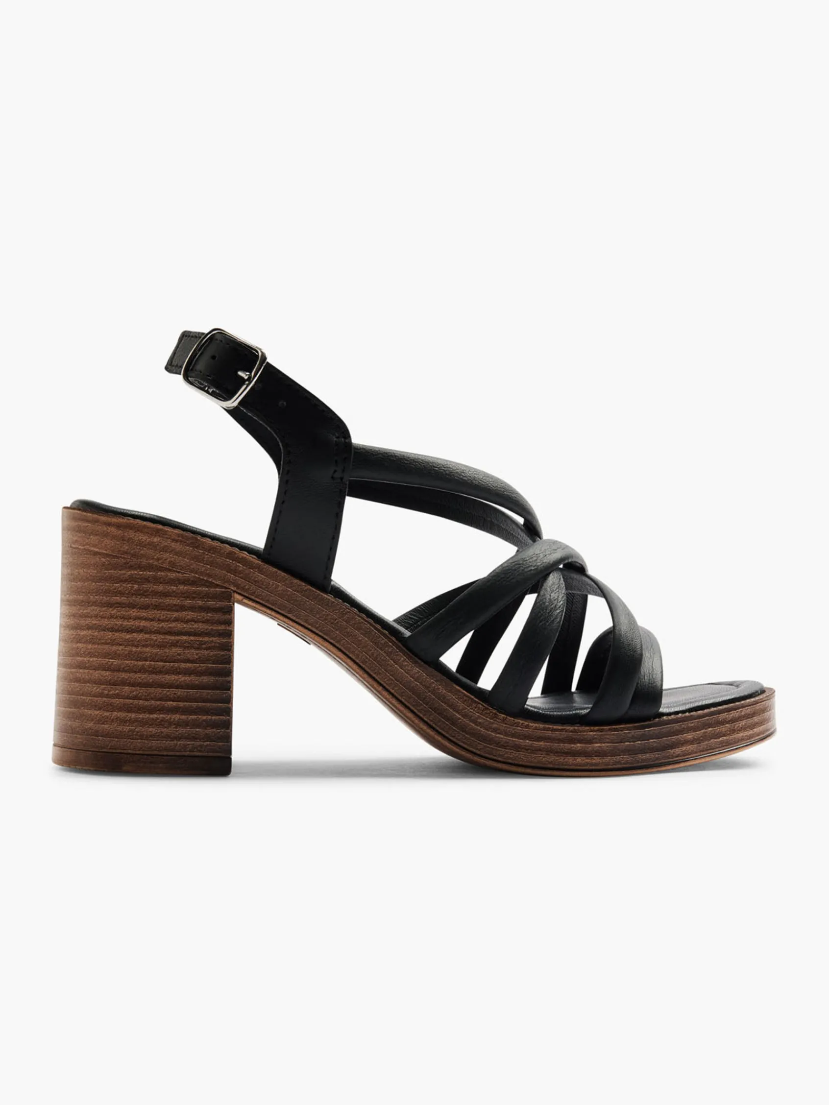 Damen 5th Avenue Leder Sandalette