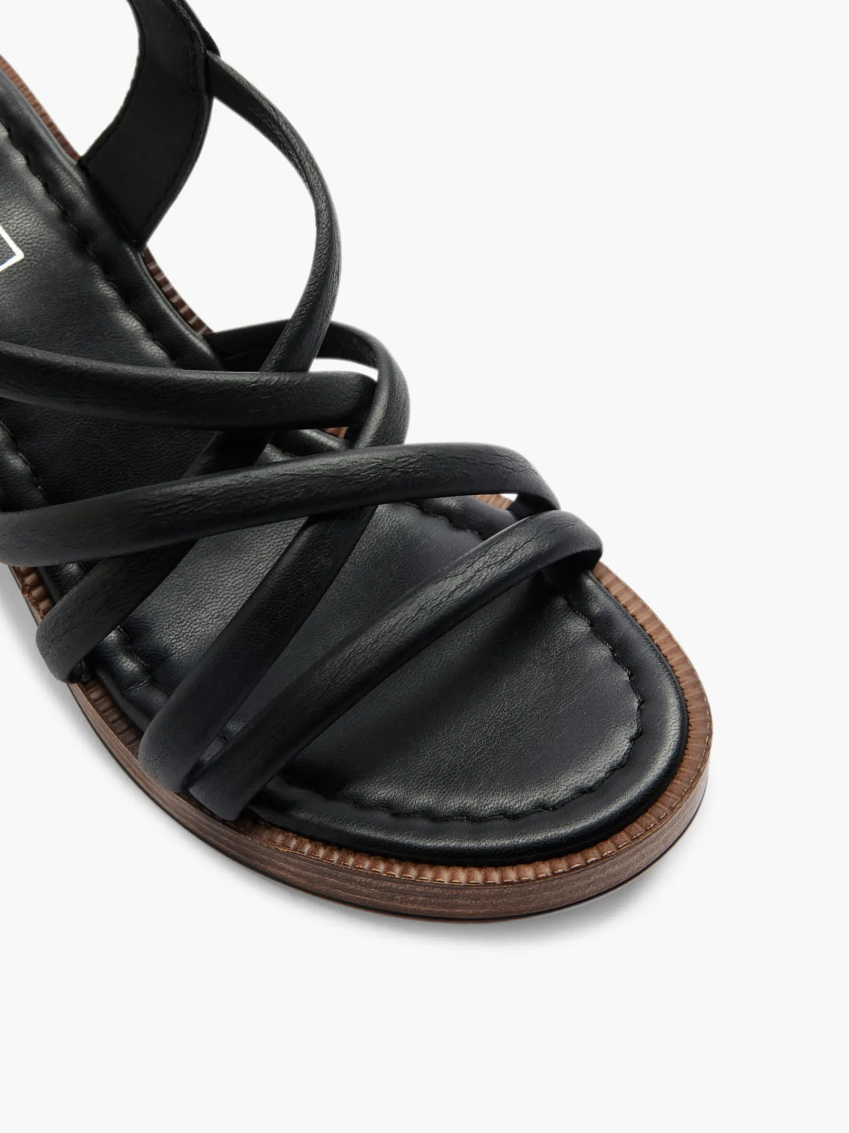 Damen 5th Avenue Leder Sandalette
