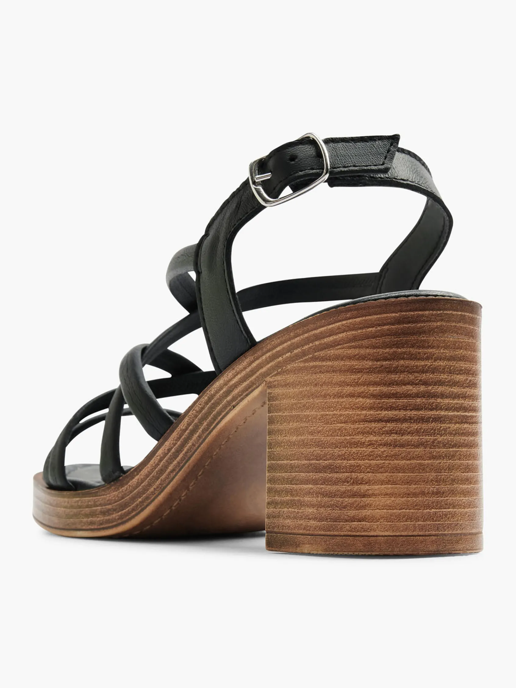 Damen 5th Avenue Leder Sandalette