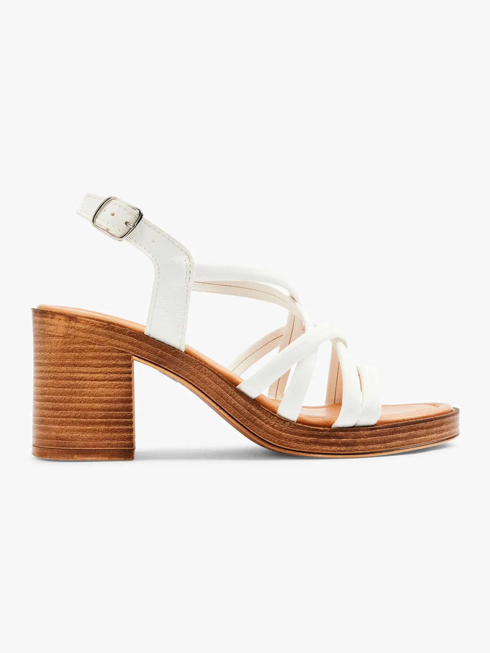 Damen 5th Avenue Leder Sandalette