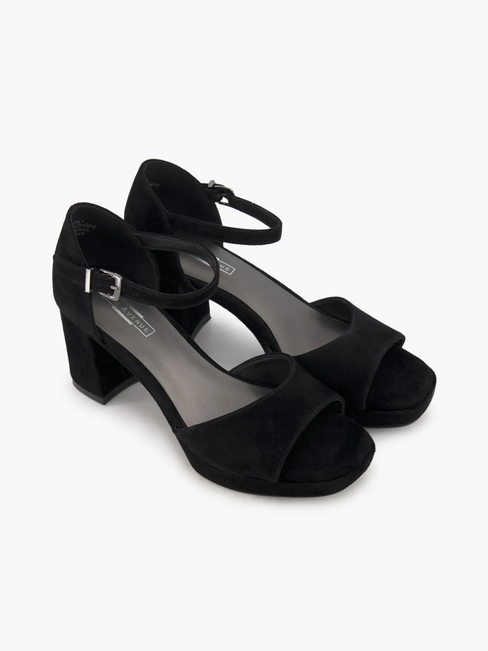 Damen 5th Avenue Leder Sandalette