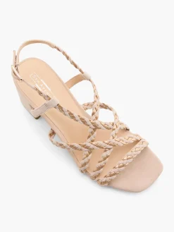 Damen 5th Avenue Leder Sandalette