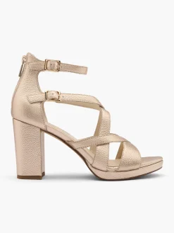 Damen 5th Avenue Leder Sandalette