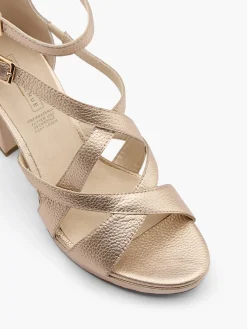 Damen 5th Avenue Leder Sandalette