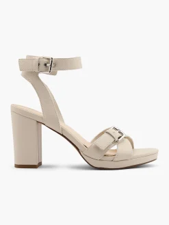 Damen 5th Avenue Leder Sandalette