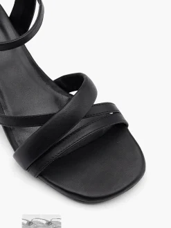 Damen 5th Avenue Leder Sandalette