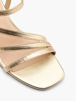 Damen 5th Avenue Leder Sandalette