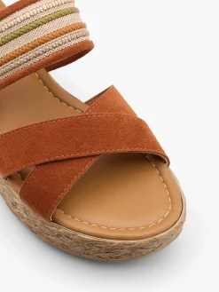 Damen 5th Avenue Leder Sandalette