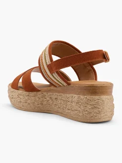 Damen 5th Avenue Leder Sandalette