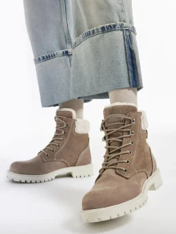 Damen Landrover Leder Schnürboots