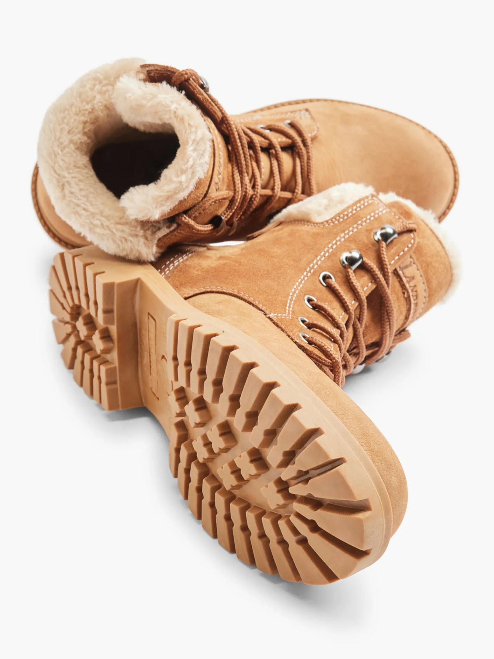Damen Landrover Leder Schnürboots