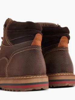 Herren AM SHOE Leder Schnürboots