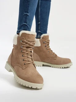 Damen Landrover Leder Schnürboots