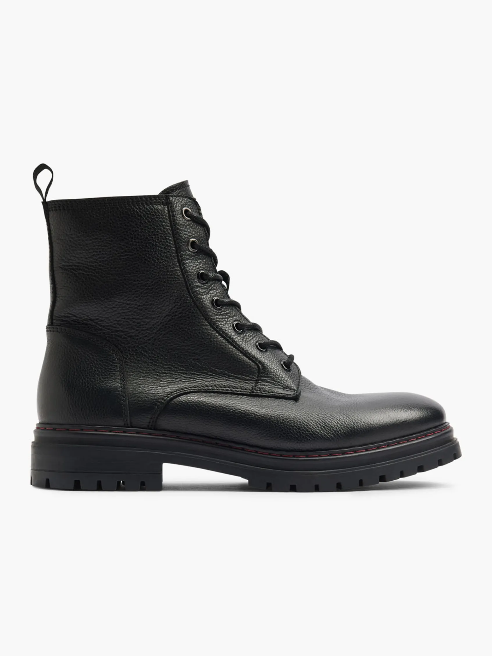 Herren Bench Leder Schnürboots
