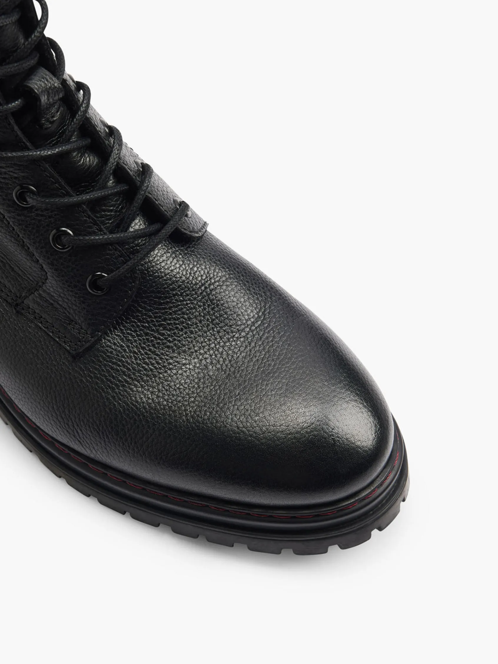 Herren Bench Leder Schnürboots