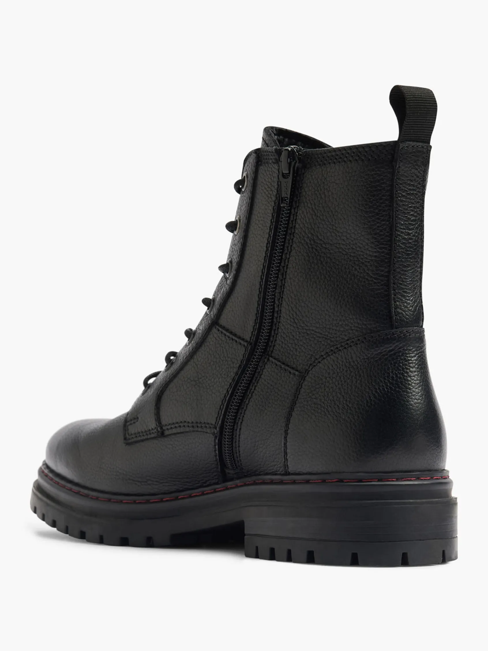 Herren Bench Leder Schnürboots