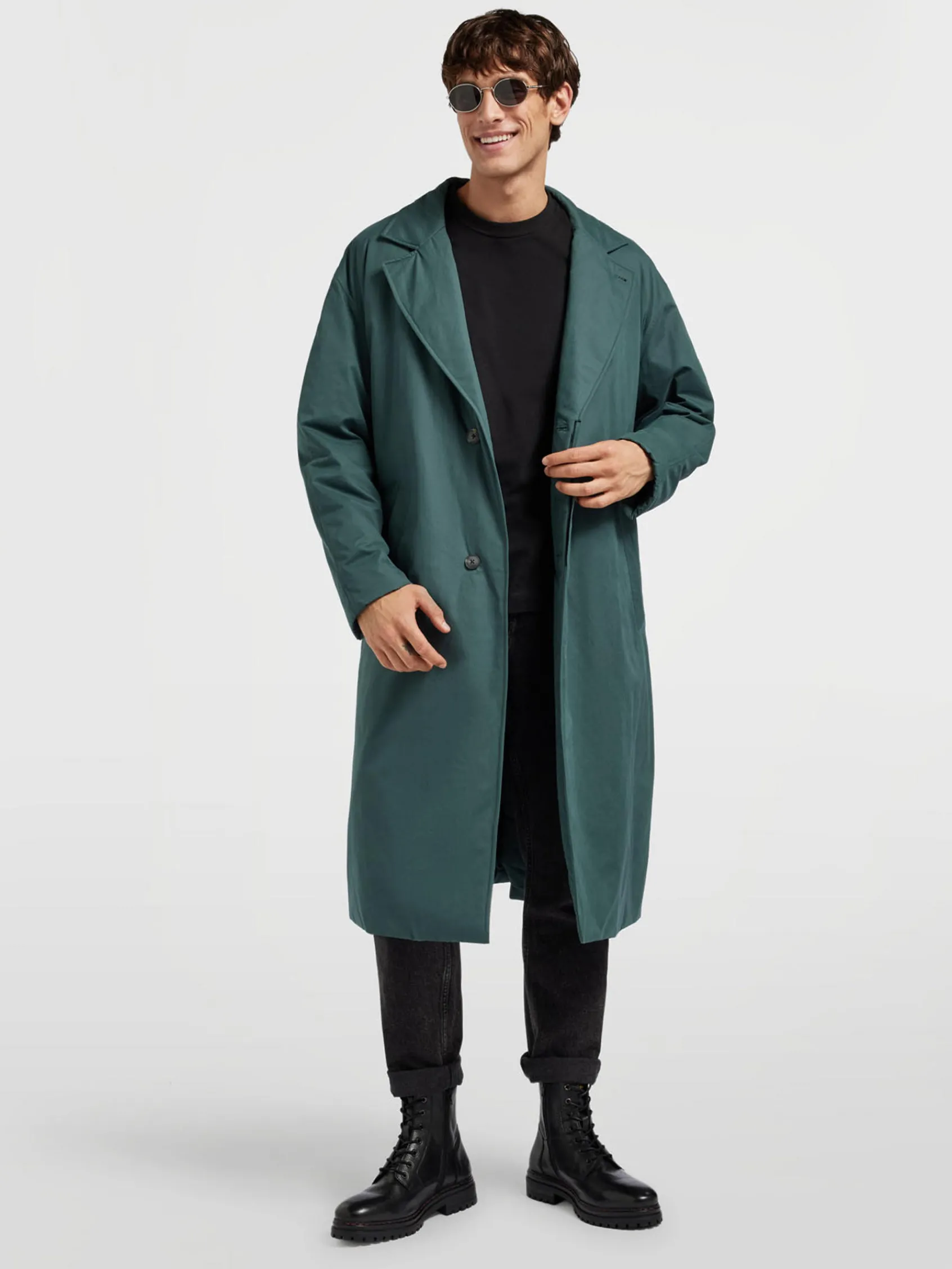 Herren Bench Leder Schnürboots